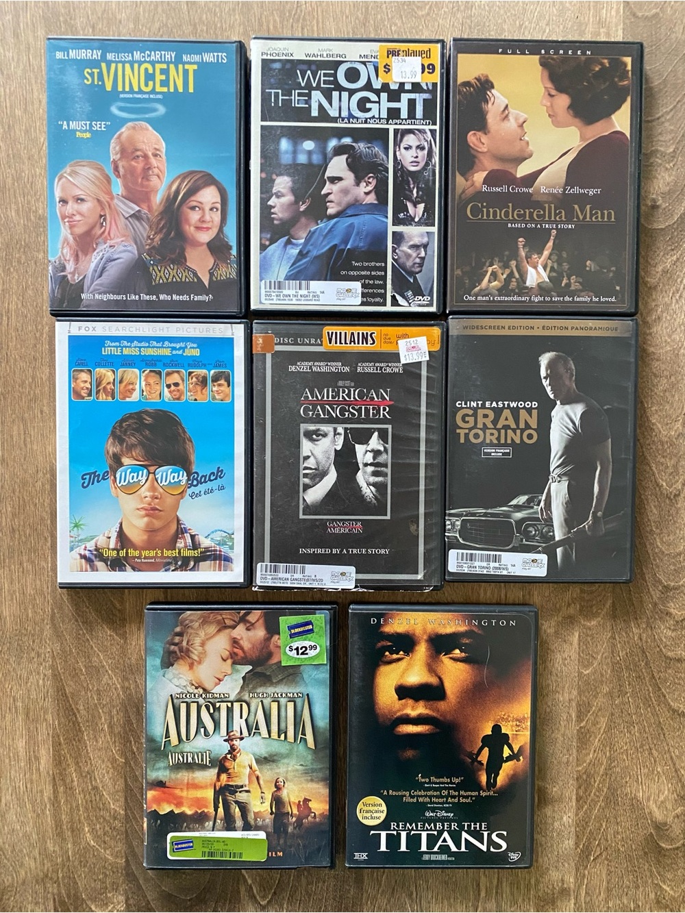 Assorted DVD Movie Lot — Mixed Titles